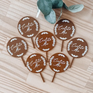 Cielito Lindo Centerpieces | Cielito Lindo Baby Shower | White Talavera  | Mexican Cake Topper | Baby Shower Decor | Acrylic Party Signs |
