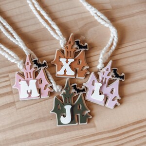 Halloween Basket Tag | Custom Name Tag | Personalized Keychain| Acrylic Name Tag | Kids Name Tag | Basket Tag | Halloween Tag | Pumpkin Tag