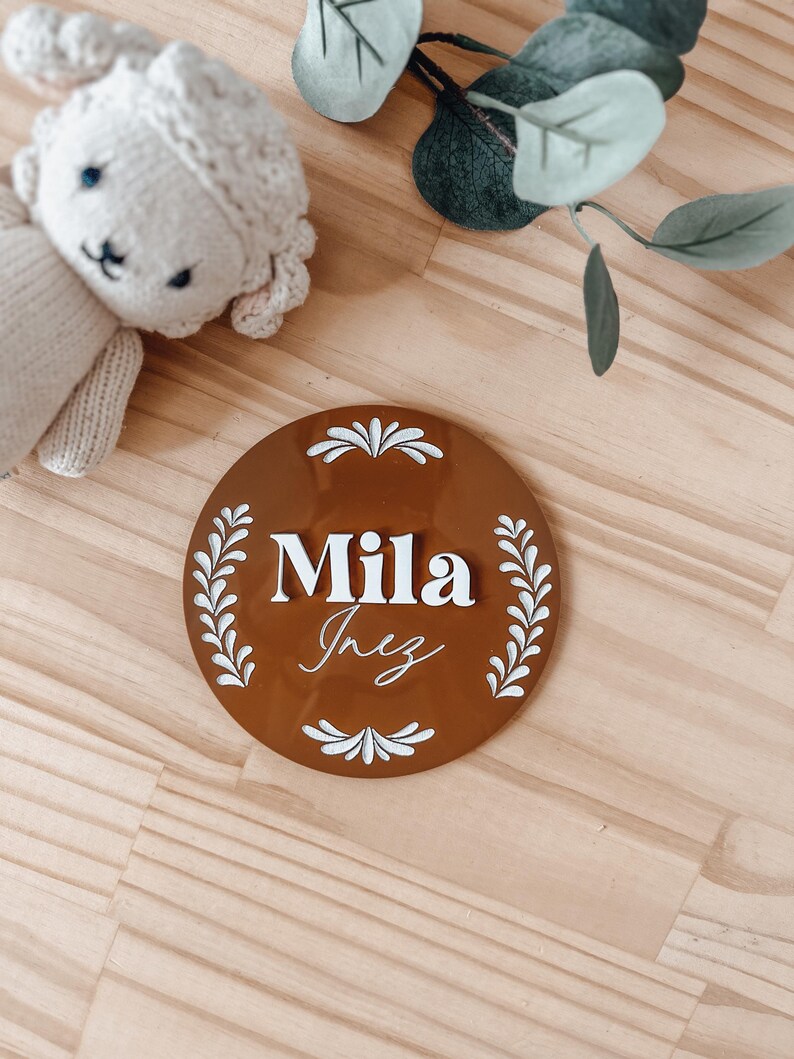 Talavera babynamnskylt bild 2