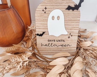 Halloween Countdown | Days until Halloween Sign | Kids Activities | Entry way Sign | Ghost Countdown | Spooky Countdown | Halloween Activity