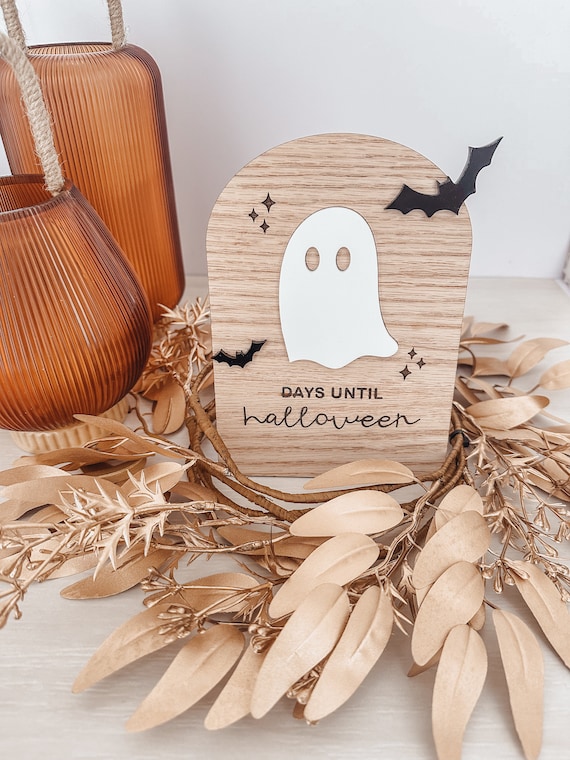 Halloween Countdown | Days until Halloween Sign | Kids Activities | Entry way Sign | Ghost Countdown | Spooky Countdown | Halloween Activity