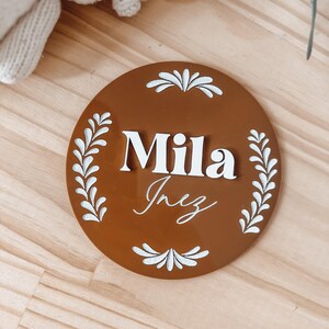 Talavera babynamnskylt bild 6