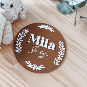 Talavera babynamnskylt bild 3