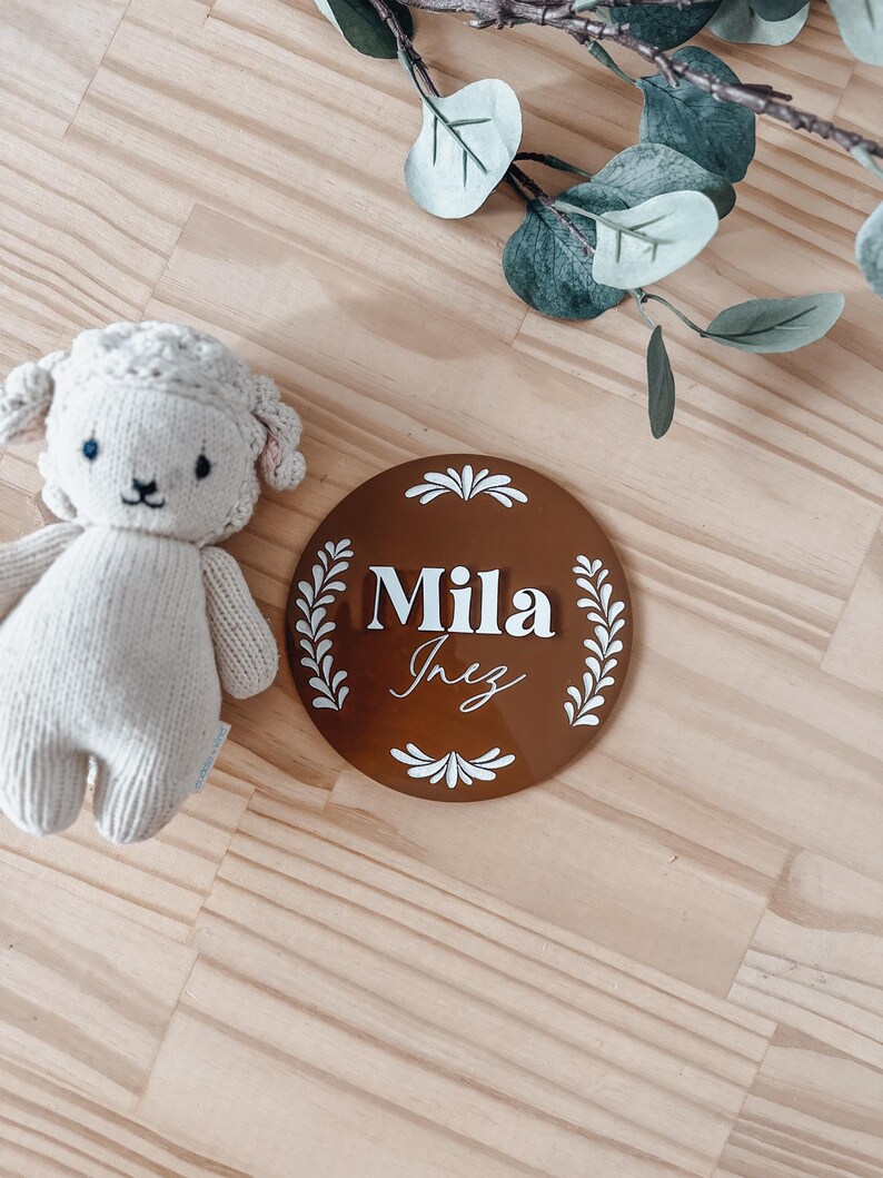 Talavera babynamnskylt bild 7