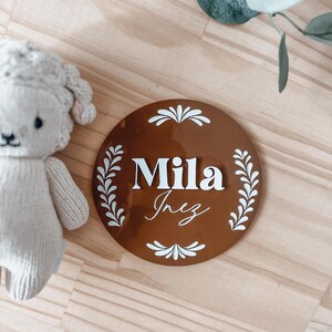Talavera babynamnskylt bild 1