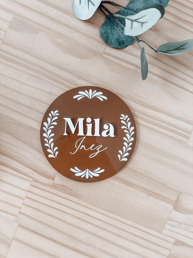 Talavera babynamnskylt bild 4