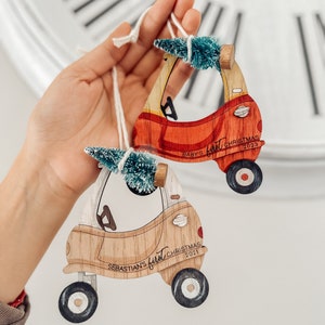 Cozy Coupe Ornament | Kids Ornaments | Baby&#39;s First Christmas | Christmas | My first Christmas | Cozy Coupe | Car Ornament | Ornament Gifts