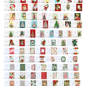 1:12 Dollhouse Miniature Digital Download - Christmas Cards Printable ...