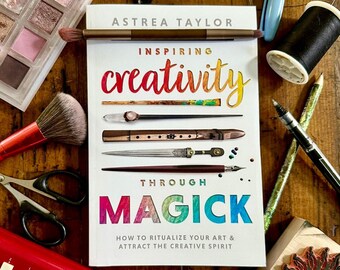 Art Magic Book * Inspiring Creativity Through Magick * Signed by Author