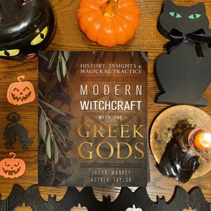 Modern Witchcraft with the Greek Gods, Signed (pagan witchcraft books, witch book, spiritual book)