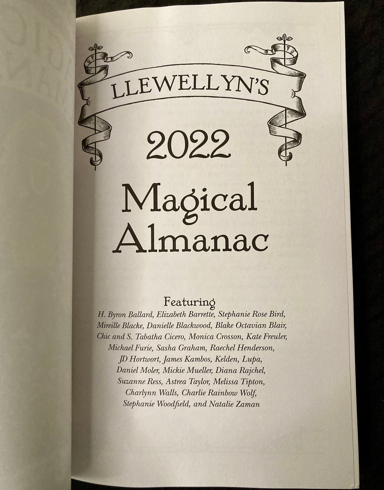 Llewellyn's Magical Almanac for 2022 Signed Etsy