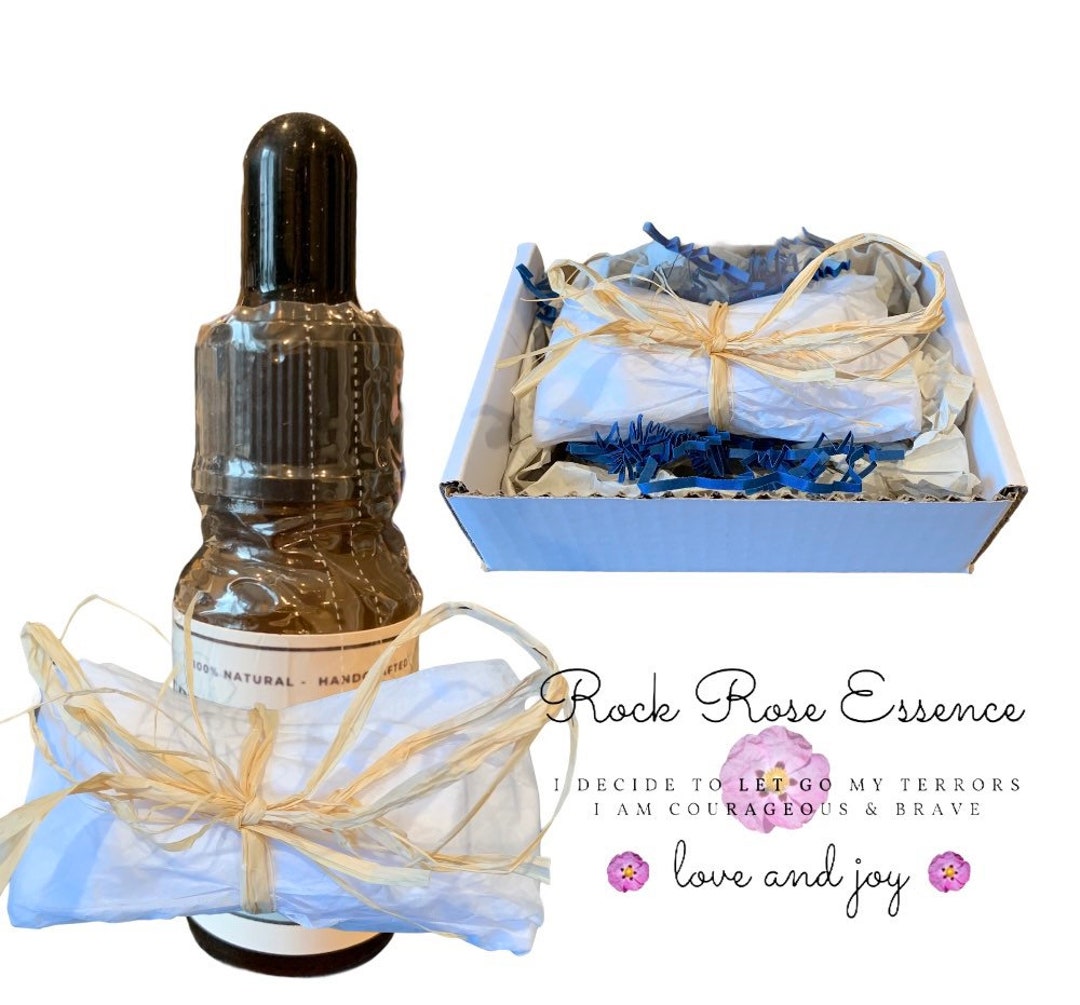 ROCK ROSE FLOWER Essence Powerful Vibrational Healing Remedy Etsy