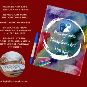 Neurographics Therapeutic Art Beginners Guide. Emotional Release Art Method. Neurographica Algorithm For Removing Limitations Ebook