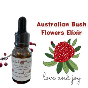 WARATAH Australian Flower Essence, krachtige genezing. Vrijheid van hopeloosheid. Moed, geloof, brengt bewustzijn en begrip