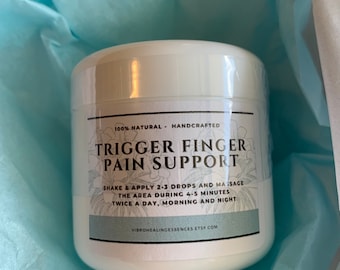 Trigger Finger Massage Cream. Elasticity and flexibility. Cell salts Tissue Salts Bach flowers Oligo Synergy - Natural Cream
