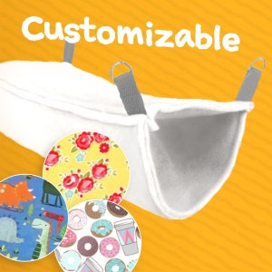 Bunk Bed: Customizable — for small animals, rats, ferrets, sugar gliders, chinchilla