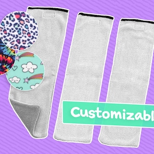 Fleece Ramp Covers | 3 Pack | Midwest Double Critter/Ferret Nation Cage | Prevue Feisty Ferret | Customizable