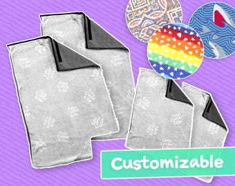 Revestimientos para jaulas Midwest Double Critter Nation: personalizables (juego de 4 piezas)