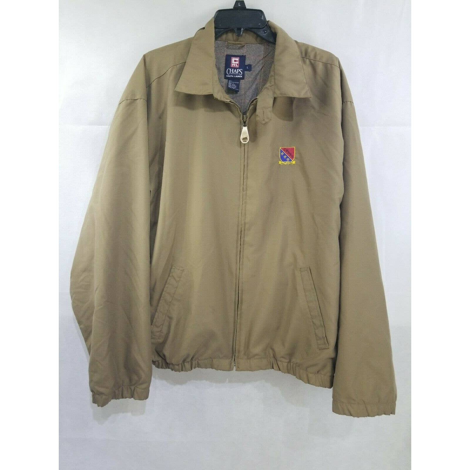 classic polo leather jacket