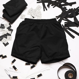 Mesh Shorts PDF Pattern with Video Tutorial - Mesh Shorts Sewing Pattern and Video