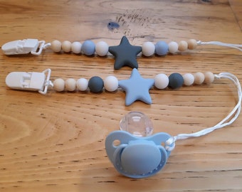 Star Adult Size Pacifier Chain- abdl