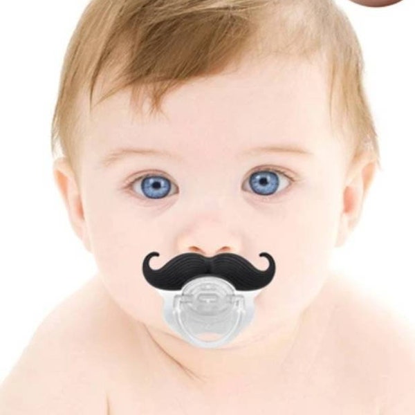 Mustache Pacifier