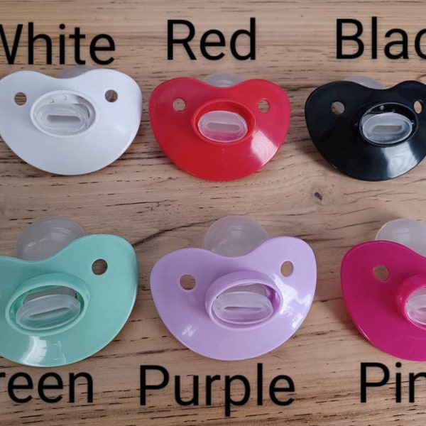 Build your own Adult Size Pacifier, *Fill in Personalization box for button and handle!