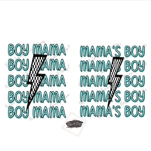 Boy Mama and Mama’s Boy PNG Bundle | Mommy and Me Sublimation Design | Sublimation Digital Download | Boy Mama PNG | Mamas Boy PNG