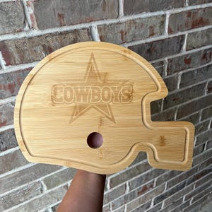 Custom Football cutting board | Football Helmet Cutting Board | Football Gift for Men | Football Charcuterie Board | Tailgate | Football Fan