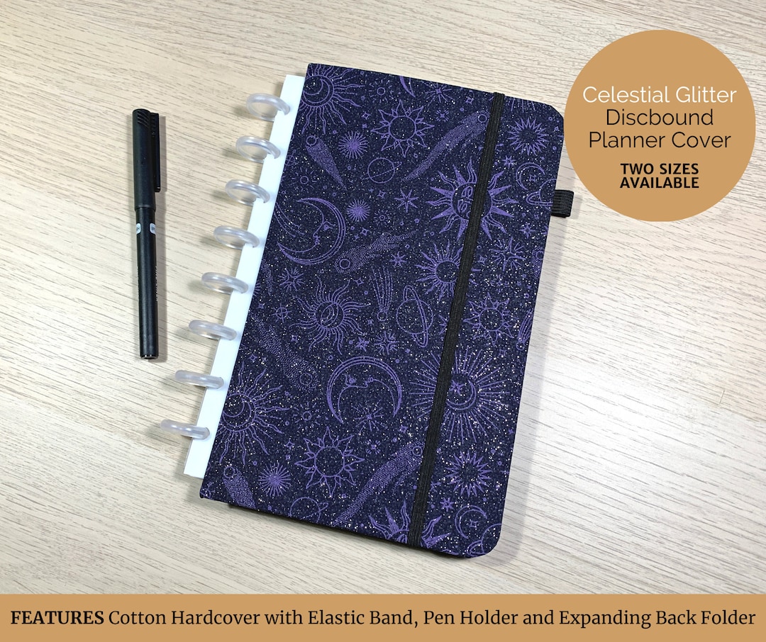 Celestial Planner Cover for Discbound Half Letter &amp; Happy Planner ...