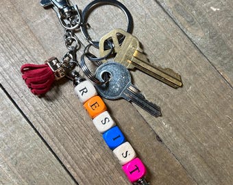 Resist Keychain