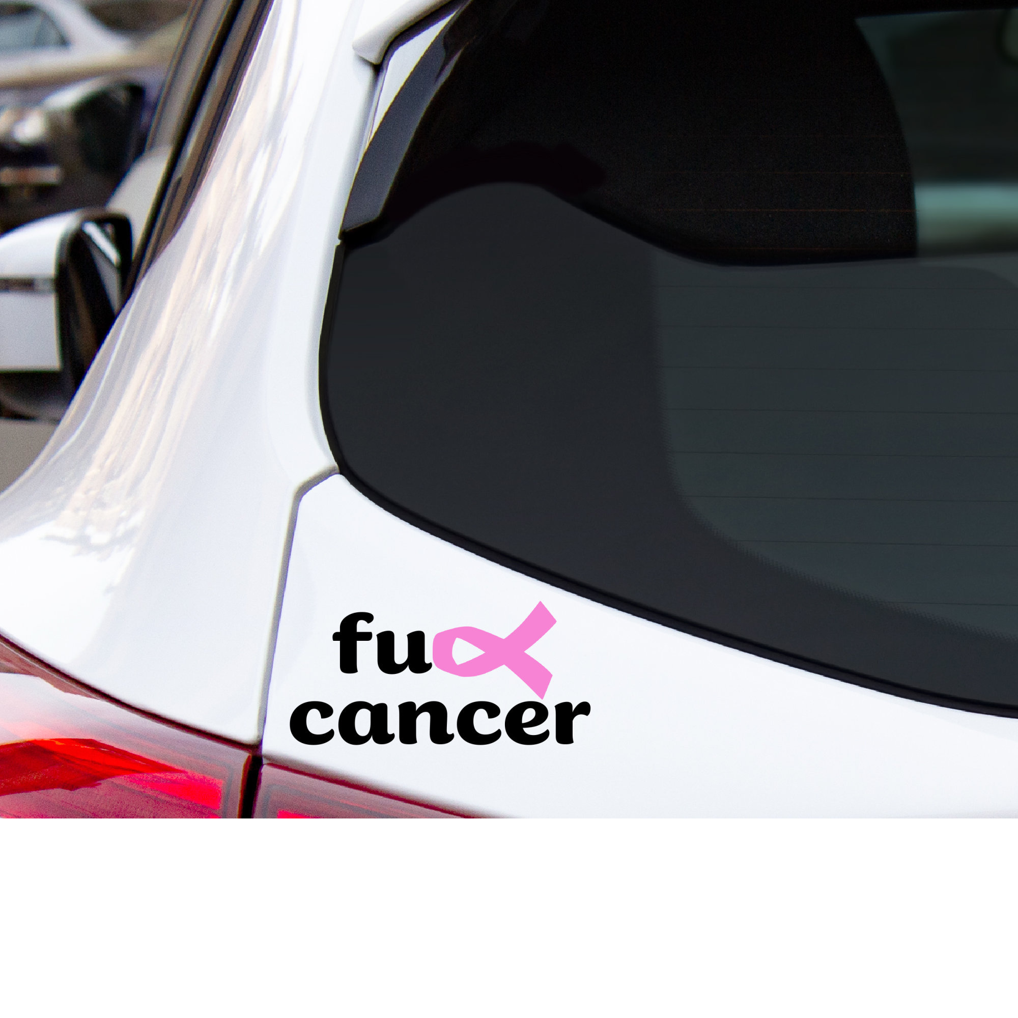 Fuck Cancer Vinyl Car Decal Fck Cancer Window Etsy España
