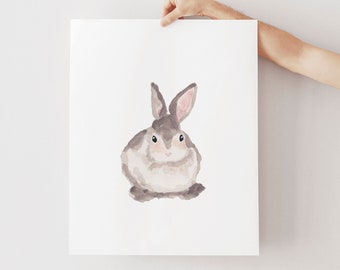 Bunny Nursery Art | Bunny Nursery Decor | Bunny Nursery Print | Bunny Nursery Wall Art | Printable Wall Art