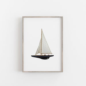 Sailboat Print | Sailboat Wall Art | Beach Decor | Nautical Decor | Beach Nursery Decor | Boy Nursery Decor | Nautical Nursery Art