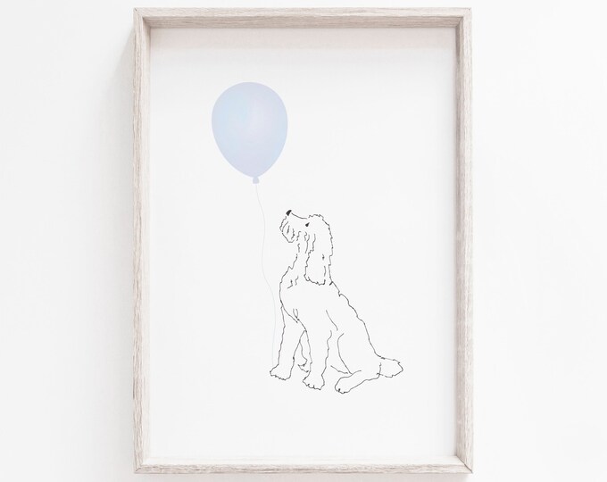 Dog Nursery Decor, Dog Themed Wall Art, Puppy Nursery Decor, Dogs on