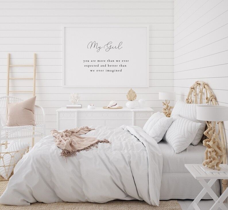 Nursery Decor Quotes Nursery Decor Girl Baby Girl Nursery Etsy