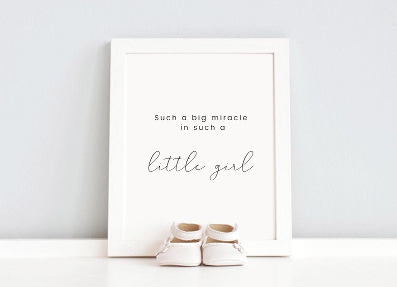 Nursery Quotes Print Baby Girl Quotes Baby Girl Nursery Wall Etsy