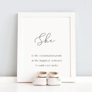 Baby Girl Nursery Decor, Nursery Prints, Nursery Wall Art Girl, Printable Wall Art, Nursery Quotes Girl, Digital Download