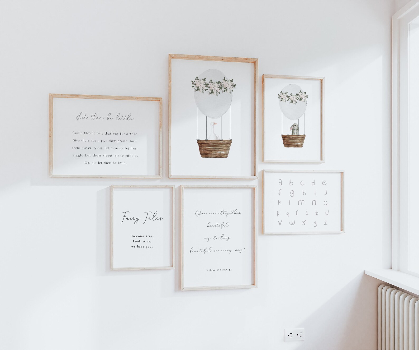 Nursery Quotes for Girls Nursery Quote Print Nursery Prints - Etsy