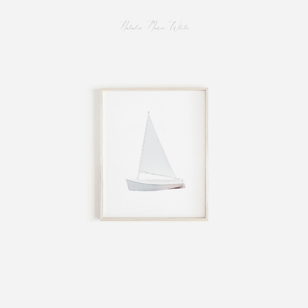Sailboat Wall Art Sailboat Print Coastal Wall Art Printable Wall Art ...