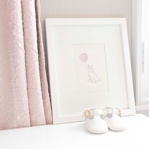 Goldendoodle Art for Nursery Nursery Wall Art Girl Puppy Nursery Prints ...