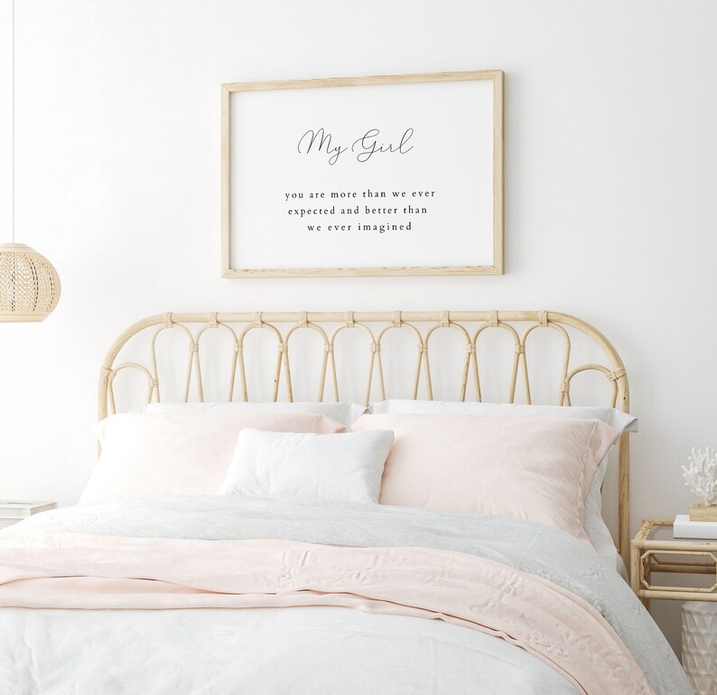 Nursery Decor Quotes Nursery Decor Girl Baby Girl Nursery Etsy