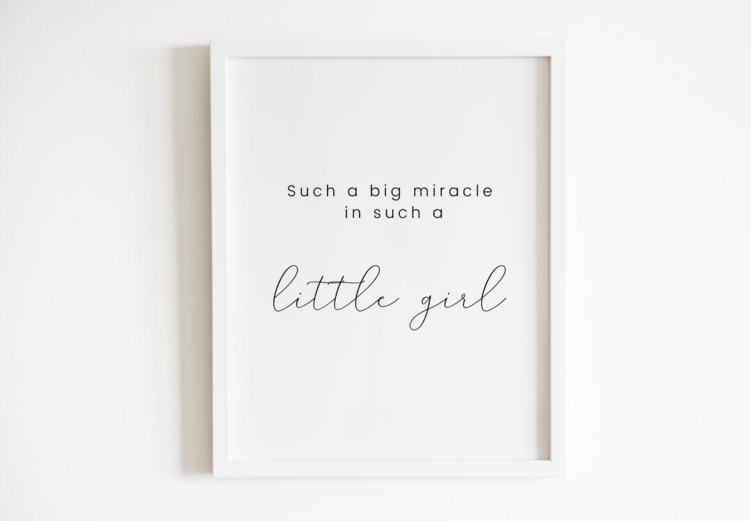 Nursery Quotes Print Baby Girl Quotes Baby Girl Nursery Wall Etsy