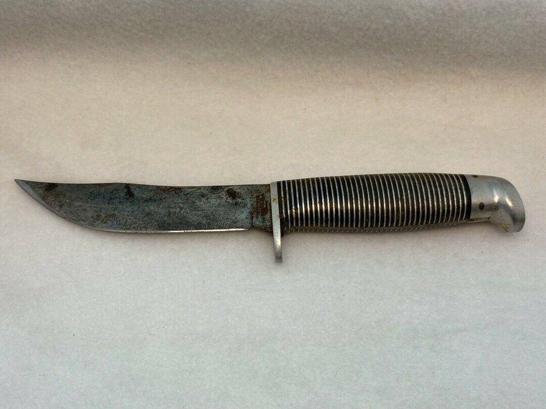 Western Boulder Colorado USA Black Beauty F66 Vintage Knife Etsy