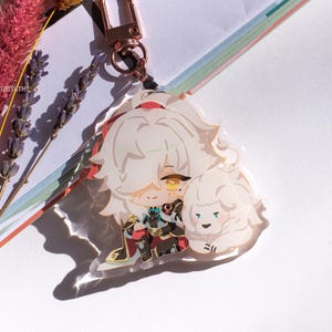 Honkai Star Rail Acrylic Keychain / Keycharm / Key ring / HSR / Jing Yuan / jingyuan / HoyoVerse