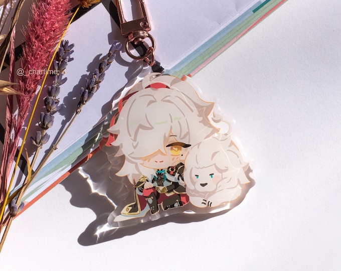 Hsr Keyboard Keychain Honkai Star Rail Acrylic Keychain / Keycharm / Key Ring / HSR / Jing ...