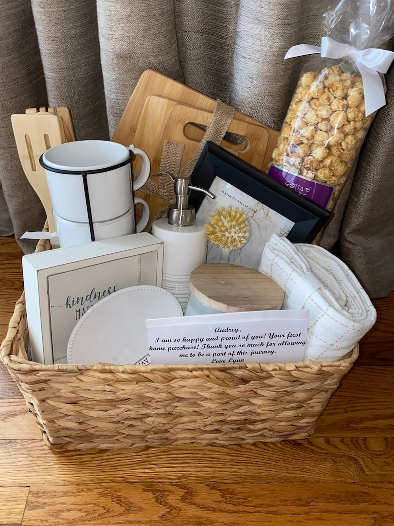 Housewarming Gift Basket/ New Home Basket/ Real Estate