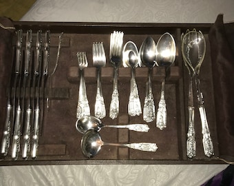 Westmorland plata de ley Milburn rosa 64 piezas