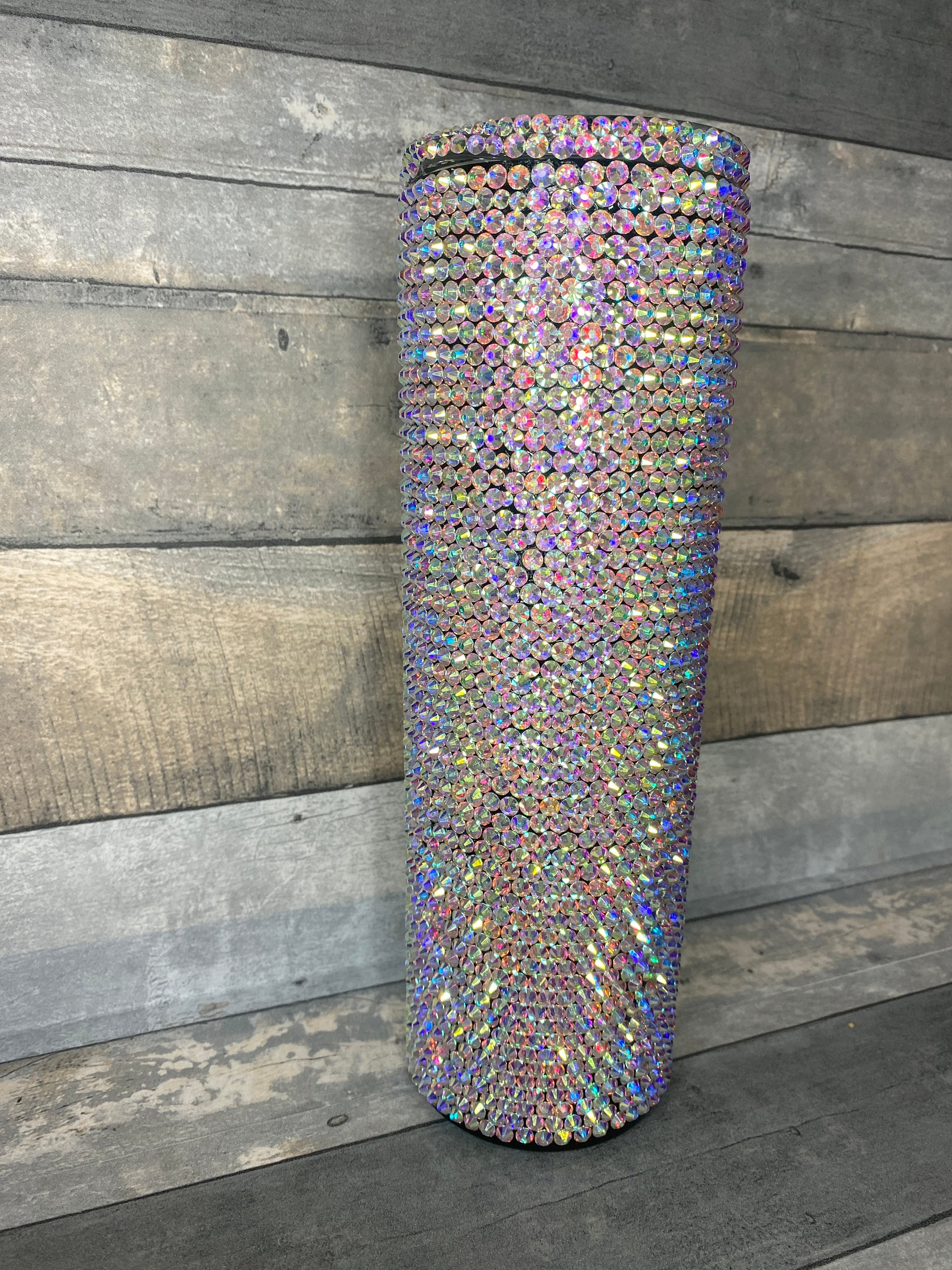 Rhinestone Tumbler / bling tumbler Etsy