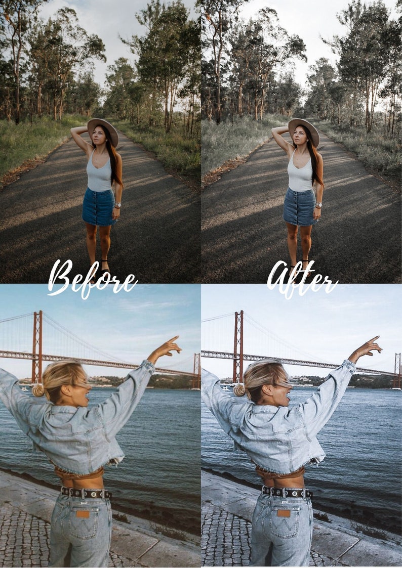 10 Mobile Lightroom Presets Vsco Filters Iphone Presets Etsy